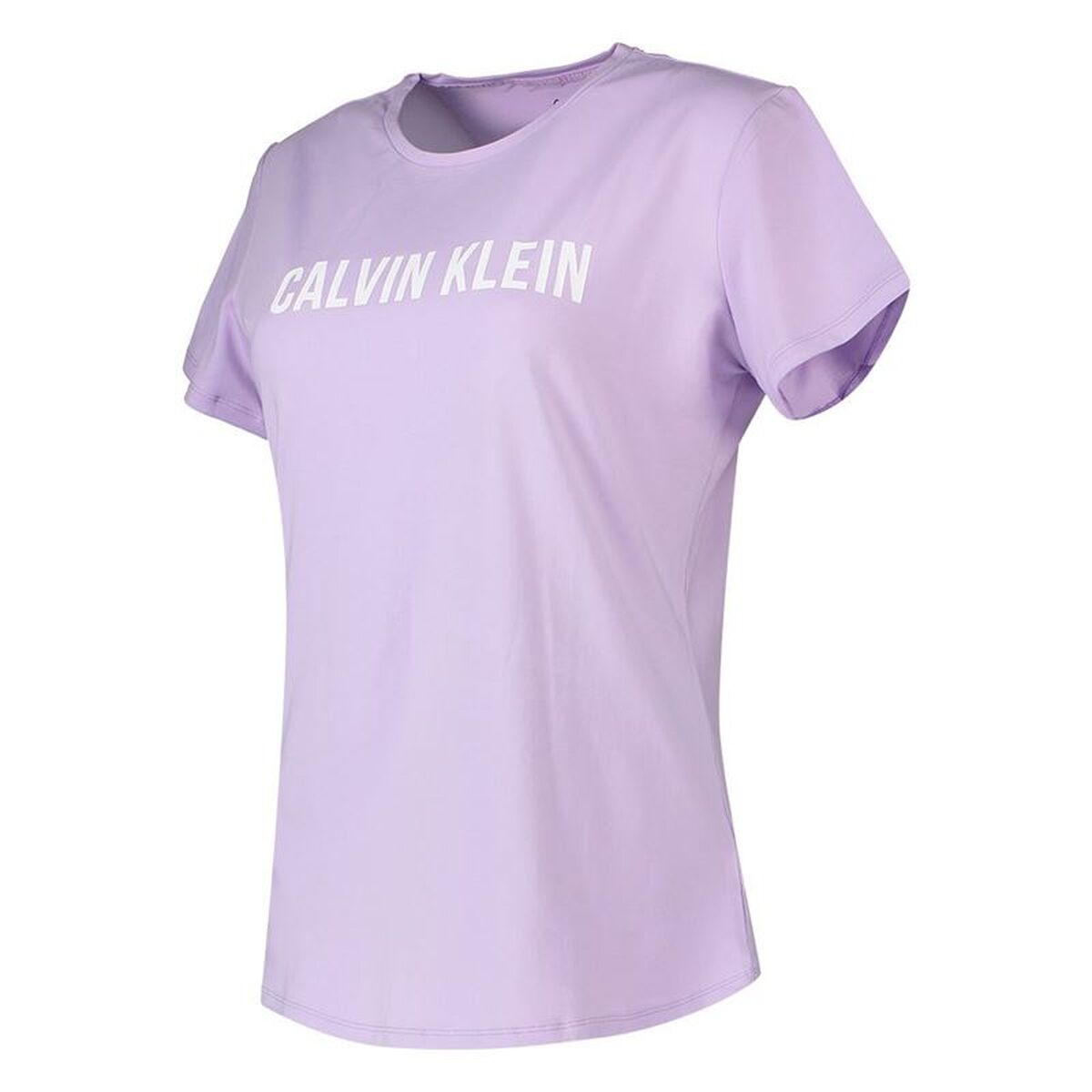 Γυναικεία Μπλούζα με Κοντό Μανίκι Sportswear Logo Λιλά M (Ανακαινισmenα A)