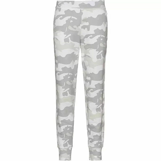 Μακρύ Αθλητικό Παντελόνι  Calvin Klein Printed Γυναίκα Λευκό