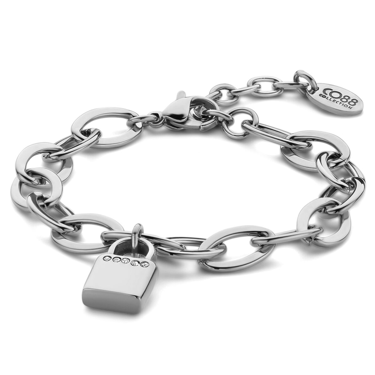 Γυναικεία Βραχιόλια CO88 Collection 8CB-90783 Ασημί