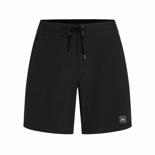 Ανδρικά Μαγιό O'Neill Solid 17" Boardshorts Μαύρο