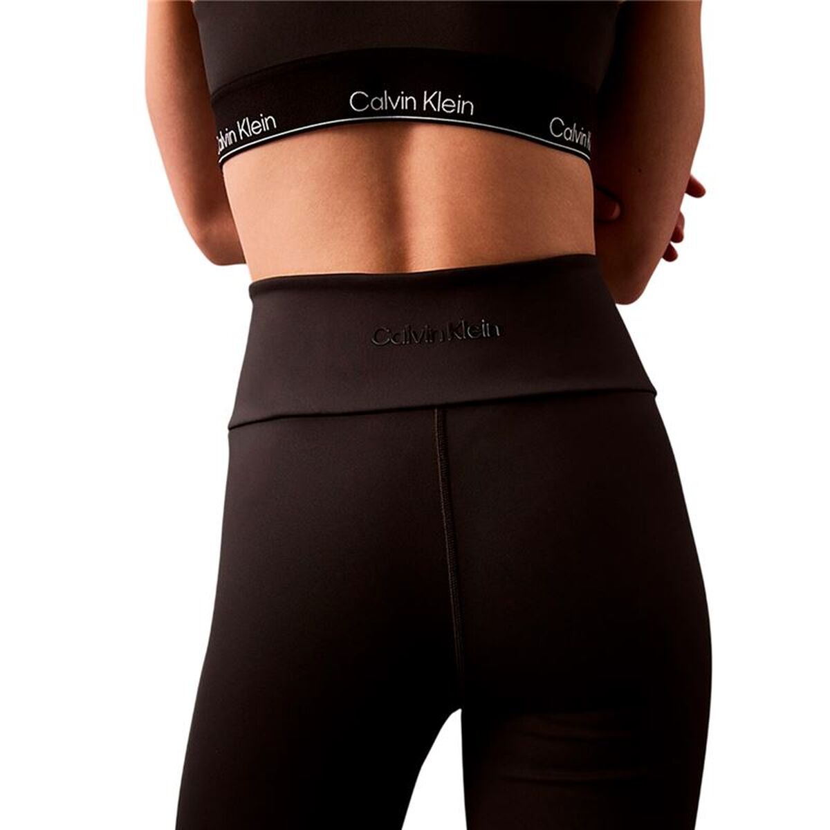 Αθλητικά Γυναικεία Κολάν Calvin Klein Μαύρο