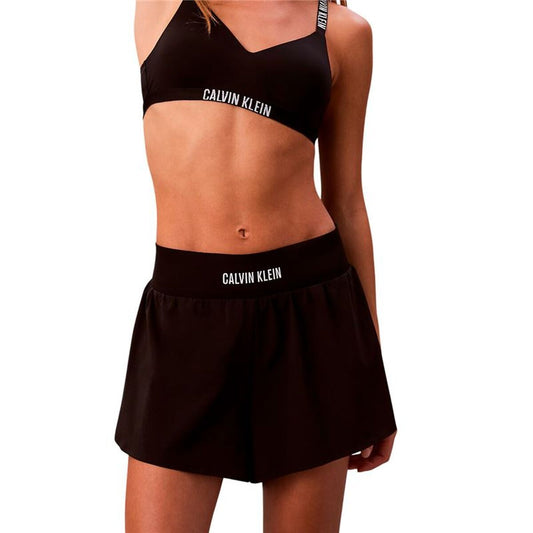 Γυναικεία Αθλητικά Σορτς Calvin Klein Μαύρο