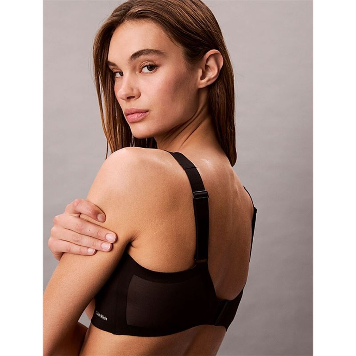 Αθλητικό σουτιέν Calvin Klein Μαύρο