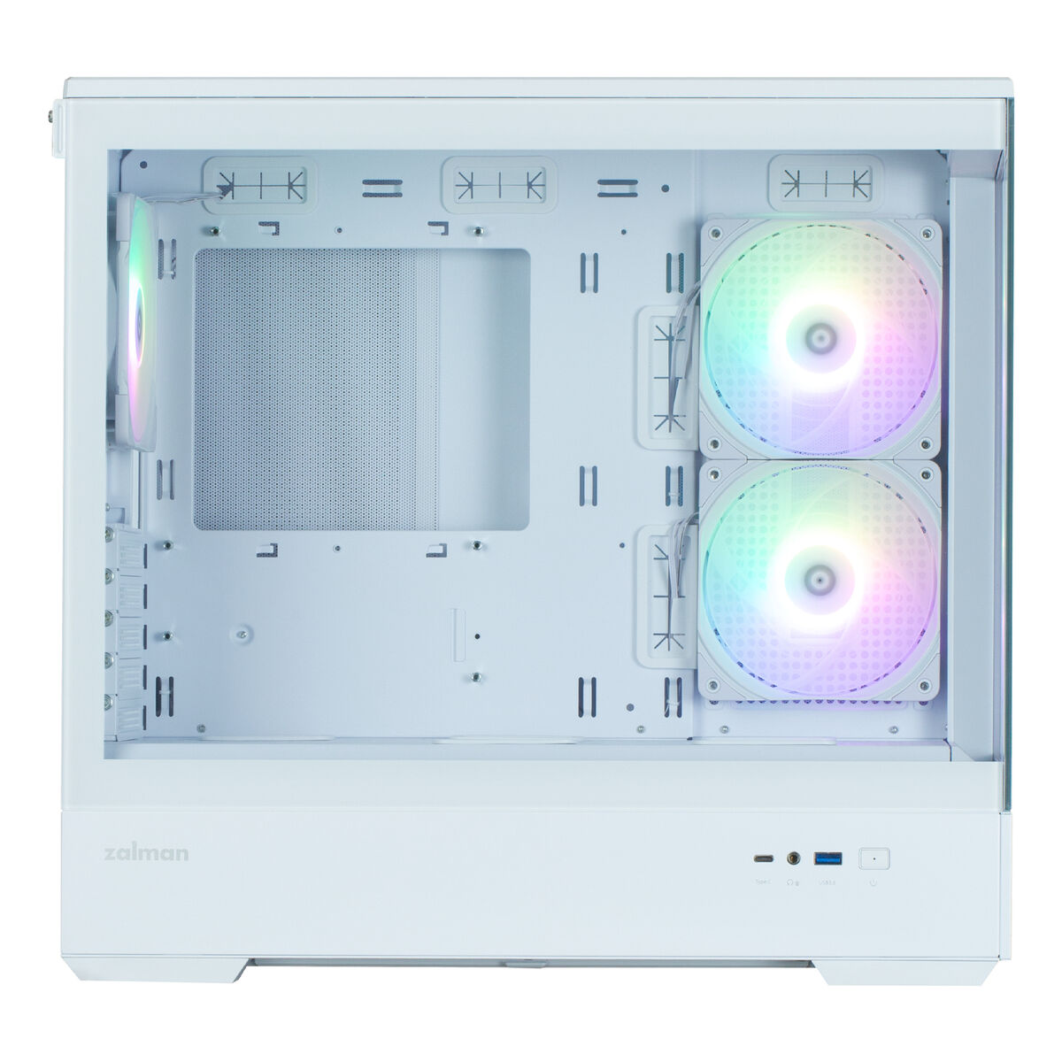 Κουτί Μέσος Πύργος ATX Zalman P30 V2 Λευκό