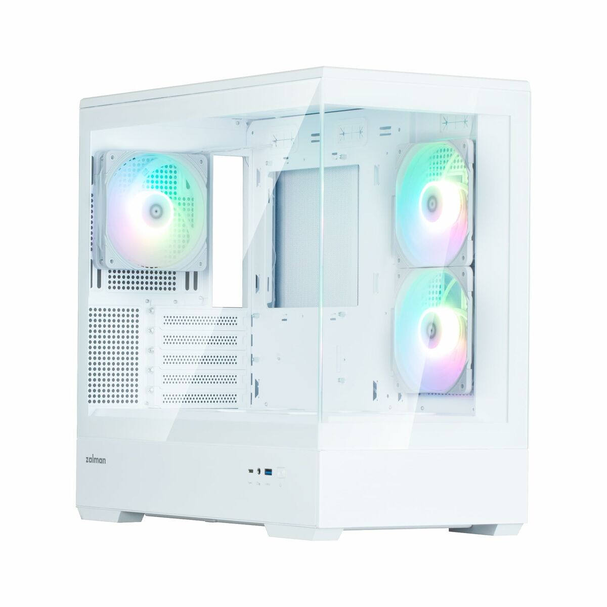 Κουτί Μέσος Πύργος ATX Zalman P30 V2 Λευκό