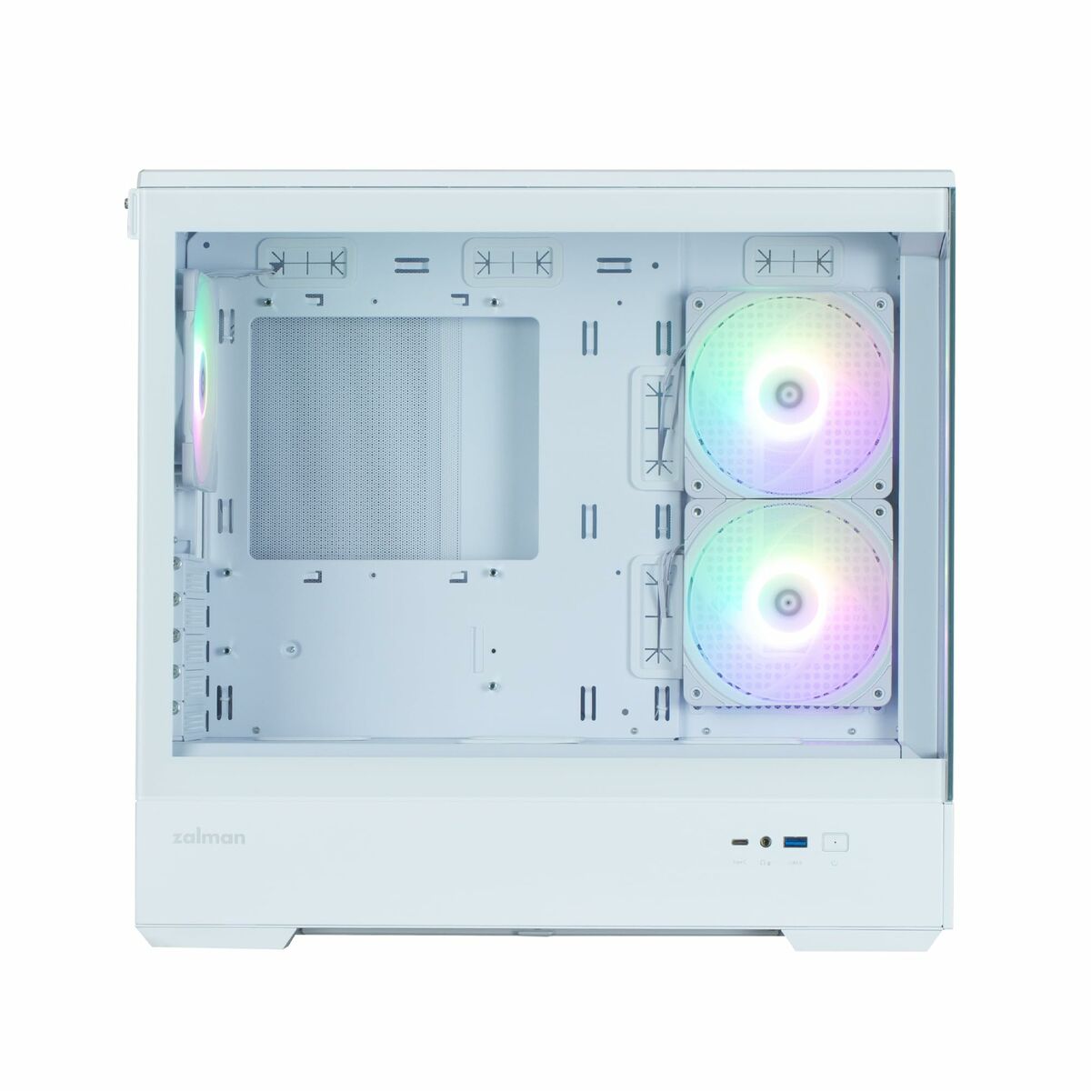 Κουτί Μέσος Πύργος ATX Zalman P30 V2 Λευκό