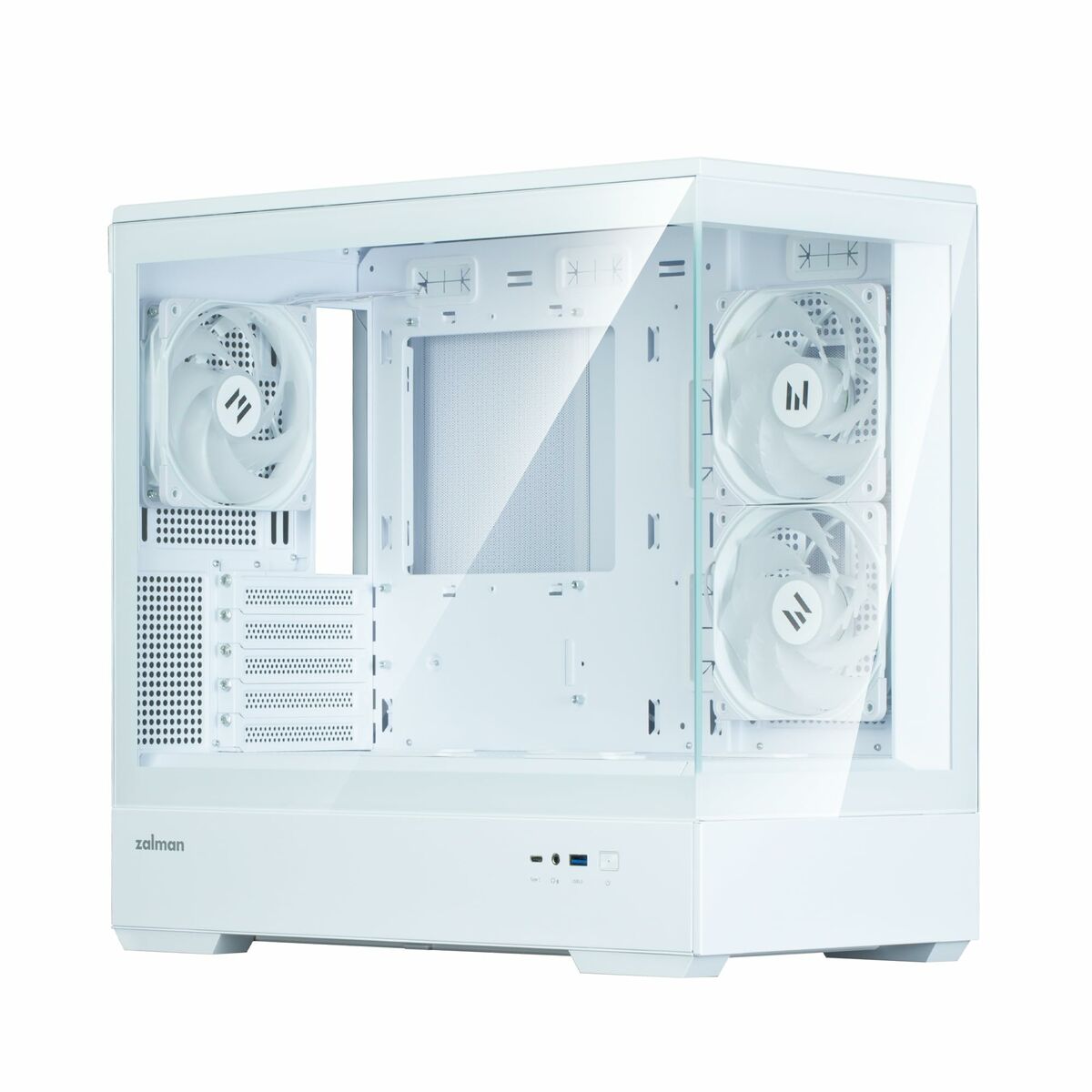 Κουτί Μέσος Πύργος ATX Zalman P30 V2 Λευκό