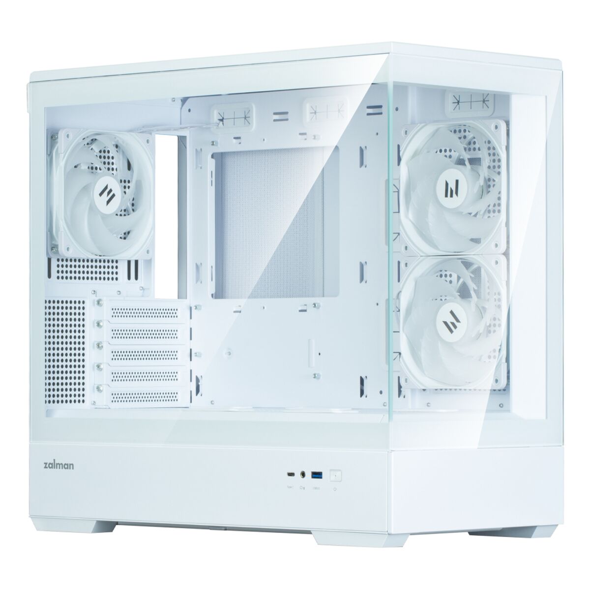 Κουτί Μέσος Πύργος ATX Zalman P30 V2 Λευκό
