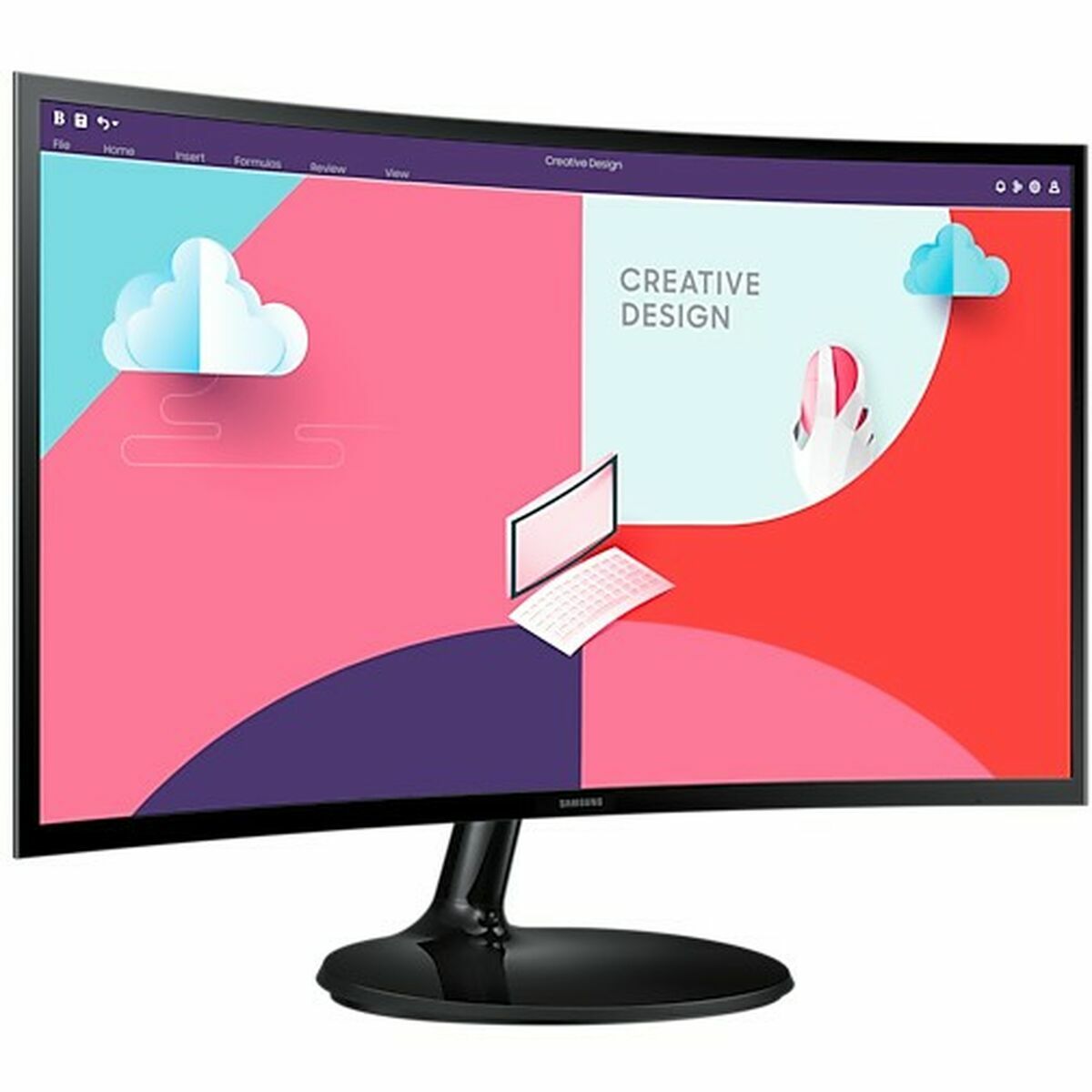 Οθόνη Gaming Samsung LS27C364EAUXEN Full HD 27"
