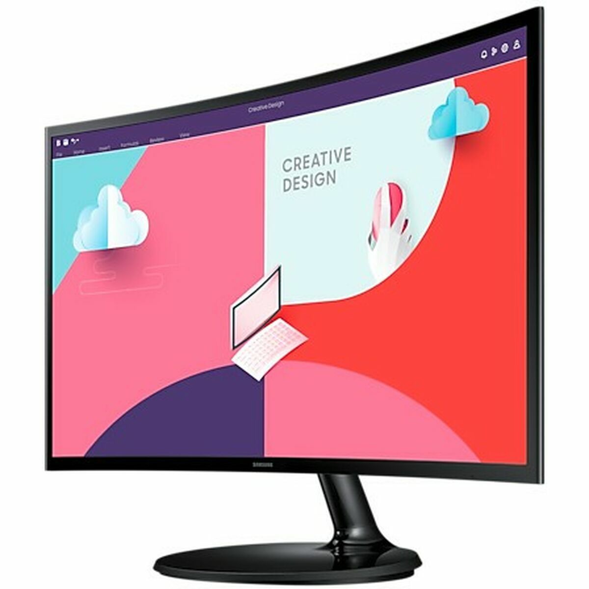Οθόνη Gaming Samsung LS27C364EAUXEN Full HD 27"