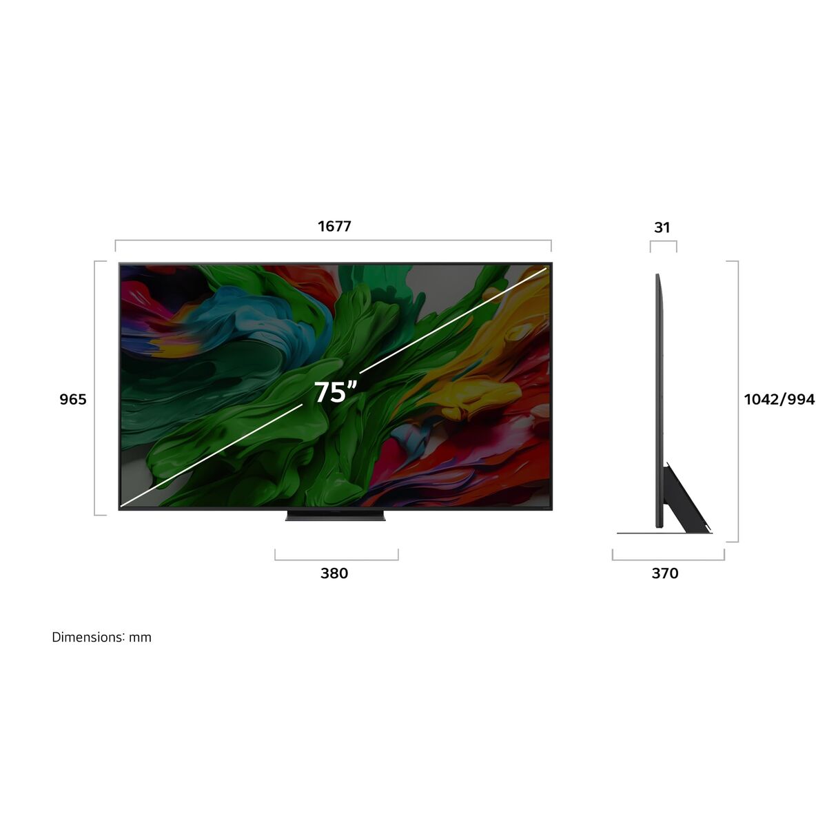 Smart TV LG 75QNED86A6A  75 4K Ultra HD 75" LED HDR LCD AMD FreeSync QNED (Ανακαινισμenα A)
