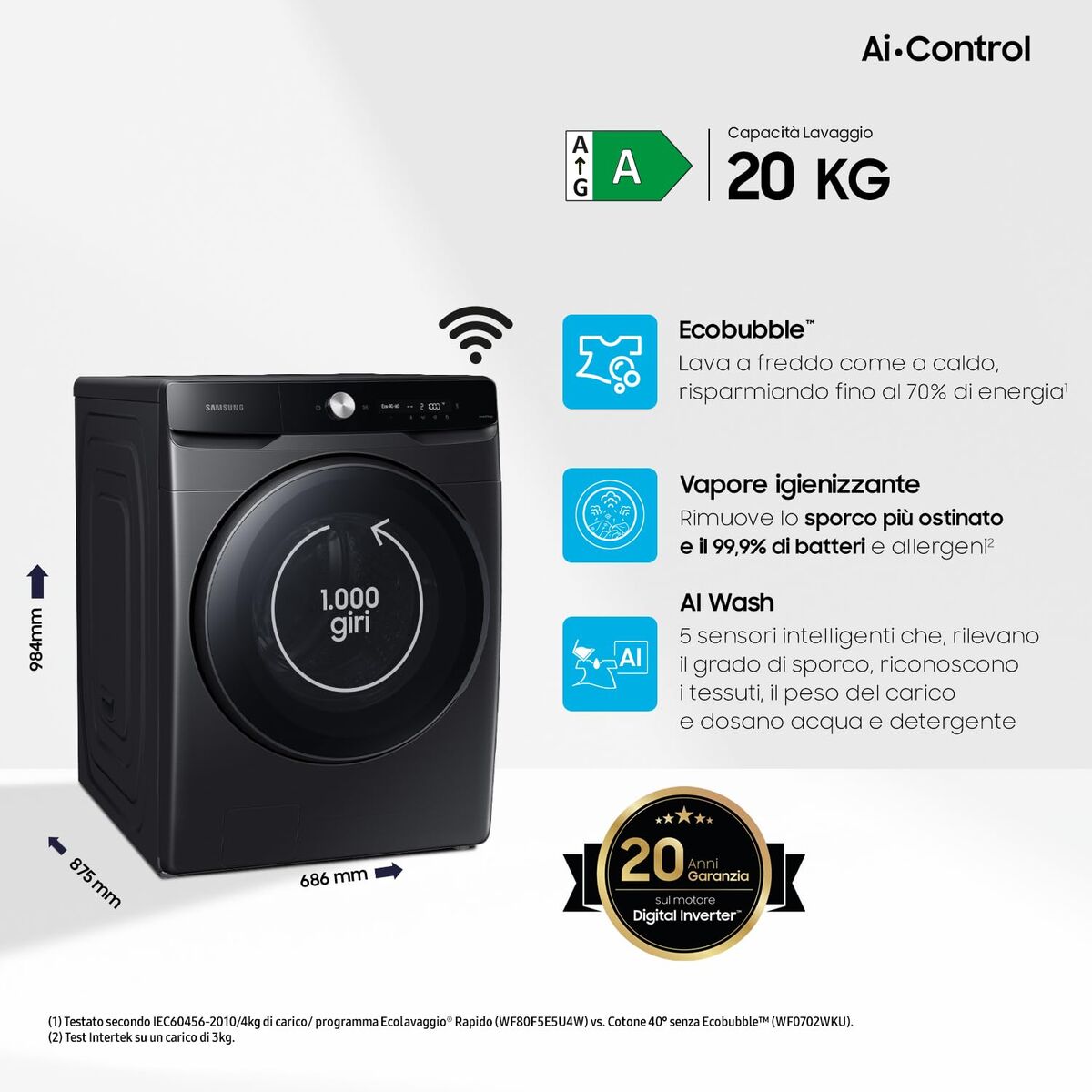Πλυντήριο ρούχων Samsung