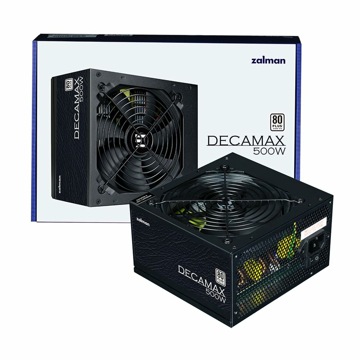 Τροφοδοσία Ρεύματος Zalman DecaMax 500W ATX 500 W 80 PLUS