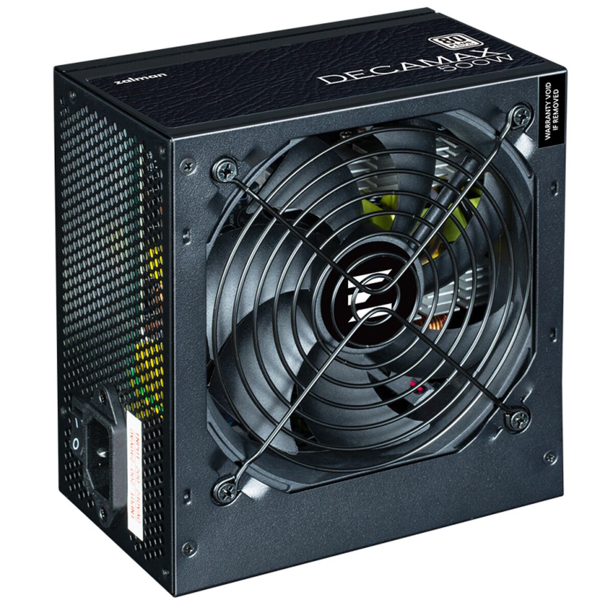 Τροφοδοσία Ρεύματος Zalman DecaMax 500W ATX 500 W 80 PLUS