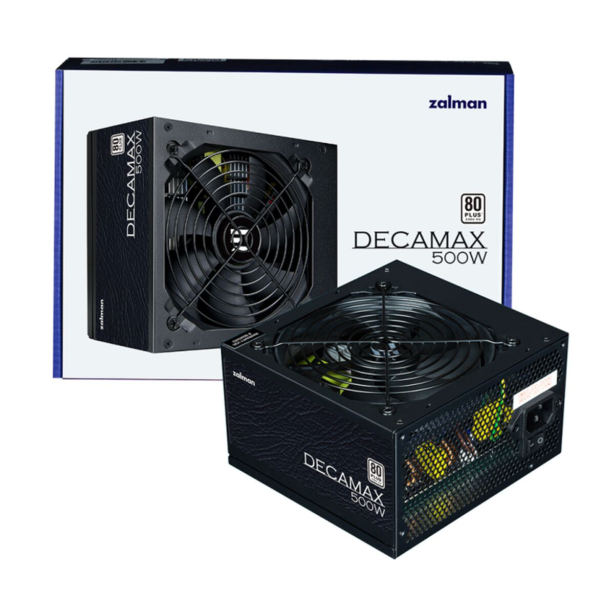 Τροφοδοσία Ρεύματος Zalman DecaMax 500W ATX 500 W 80 PLUS