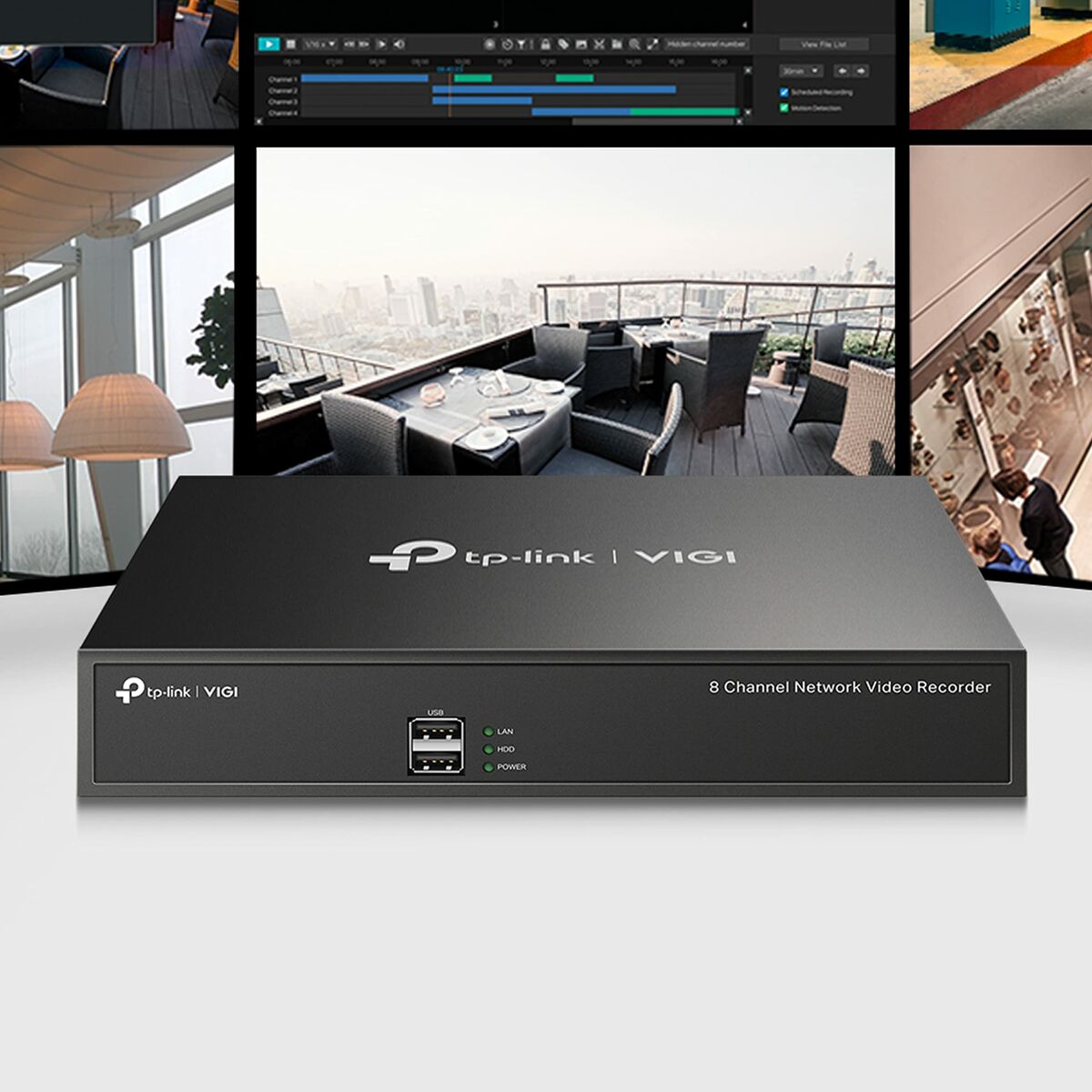 Βίντεο Recorder Δικτύου TP-Link VIGI NVR1004H 10 TB