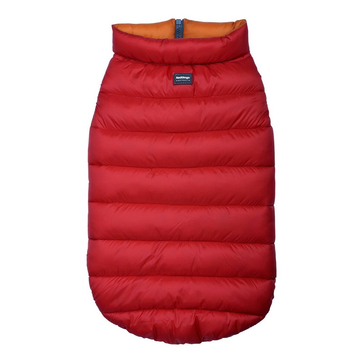 Παλτό Σκύλου Red Dingo Puffer Κόκκινο Πορτοκαλί 30 cm