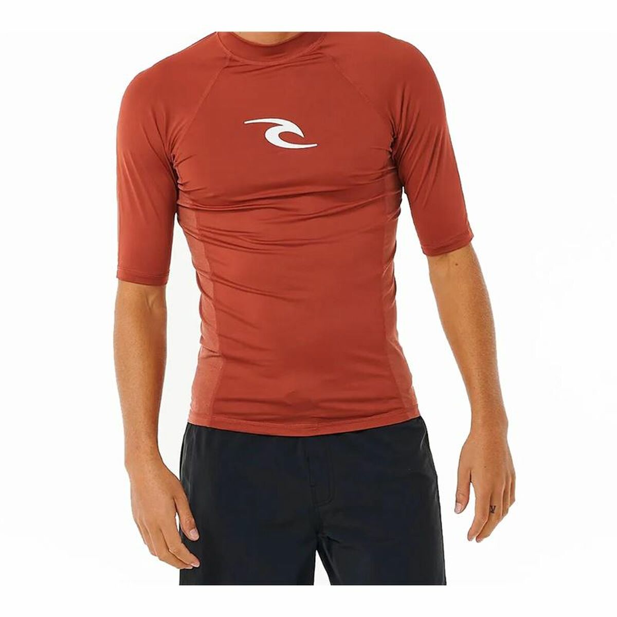 Παιδικό Μπλούζα με Κοντό Μανίκι Rip Curl Wave Upf Καφέ