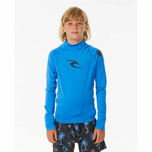 Μπλουζάκι για μπάνιο Rip Curl Wave Upf L/S Μπλε