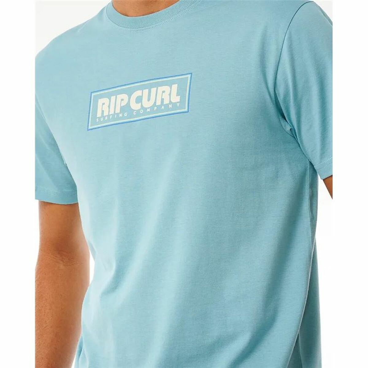 Ανδρική Μπλούζα με Κοντό Μανίκι Rip Curl Big Mumma Icon Sky μπλε