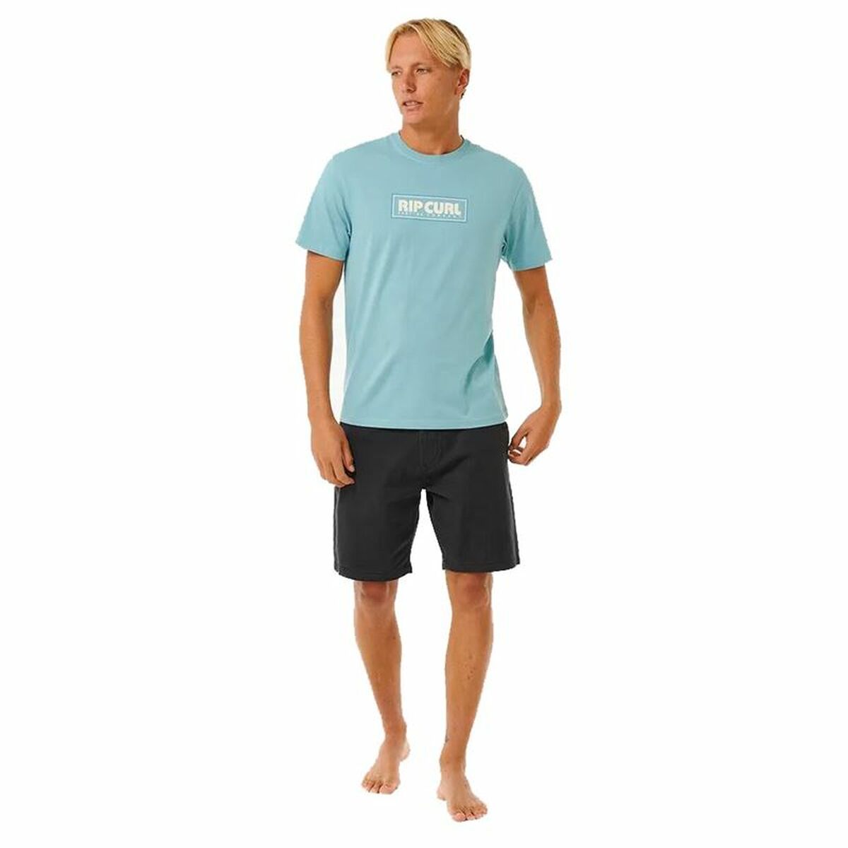 Ανδρική Μπλούζα με Κοντό Μανίκι Rip Curl Big Mumma Icon Sky μπλε