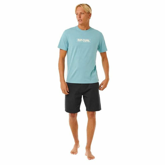 Ανδρική Μπλούζα με Κοντό Μανίκι Rip Curl Big Mumma Icon Sky μπλε