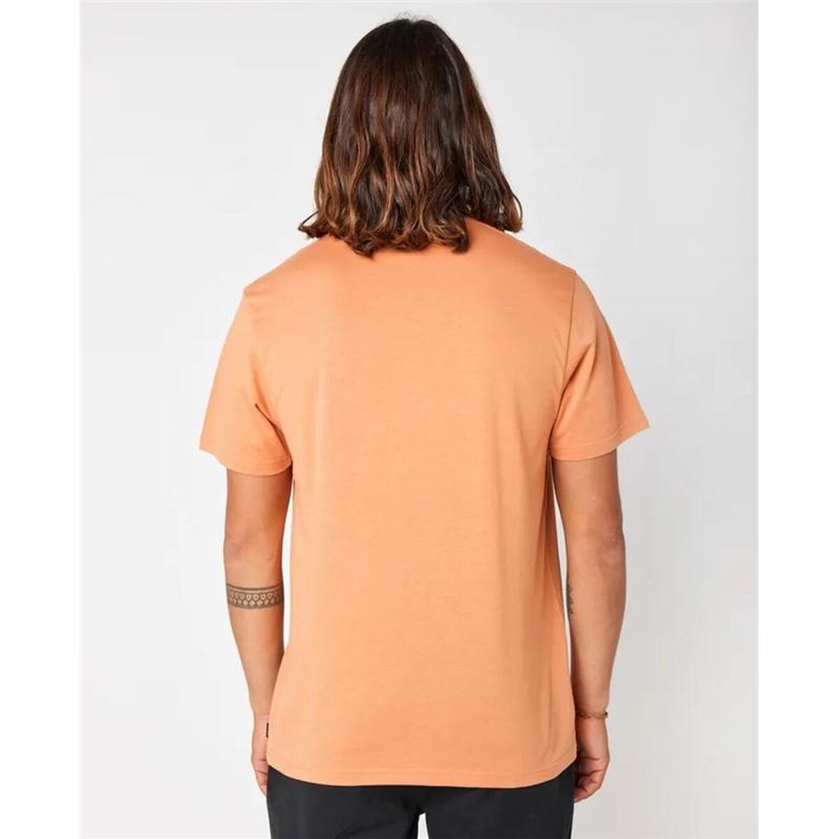 Ανδρική Μπλούζα με Κοντό Μανίκι Rip Curl Desti Animals Πορτοκαλί