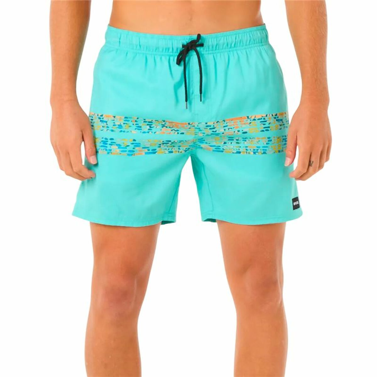 Ανδρικά Μαγιό Rip Curl Framed Volley Update Πράσινο Νερό
