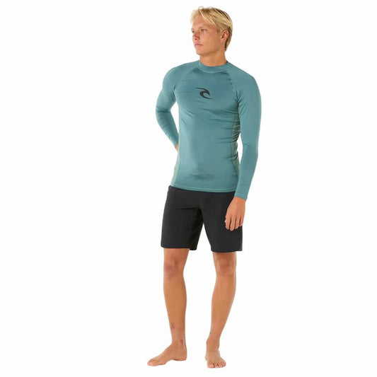 Μπλουζάκι για μπάνιο Rip Curl Waves Upf Perf L/S Μπλε