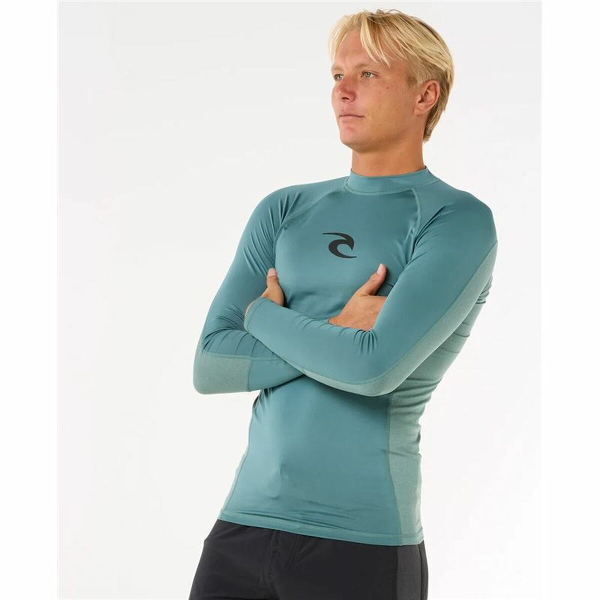 Μπλουζάκι για μπάνιο Rip Curl Waves Upf Perf L/S Μπλε