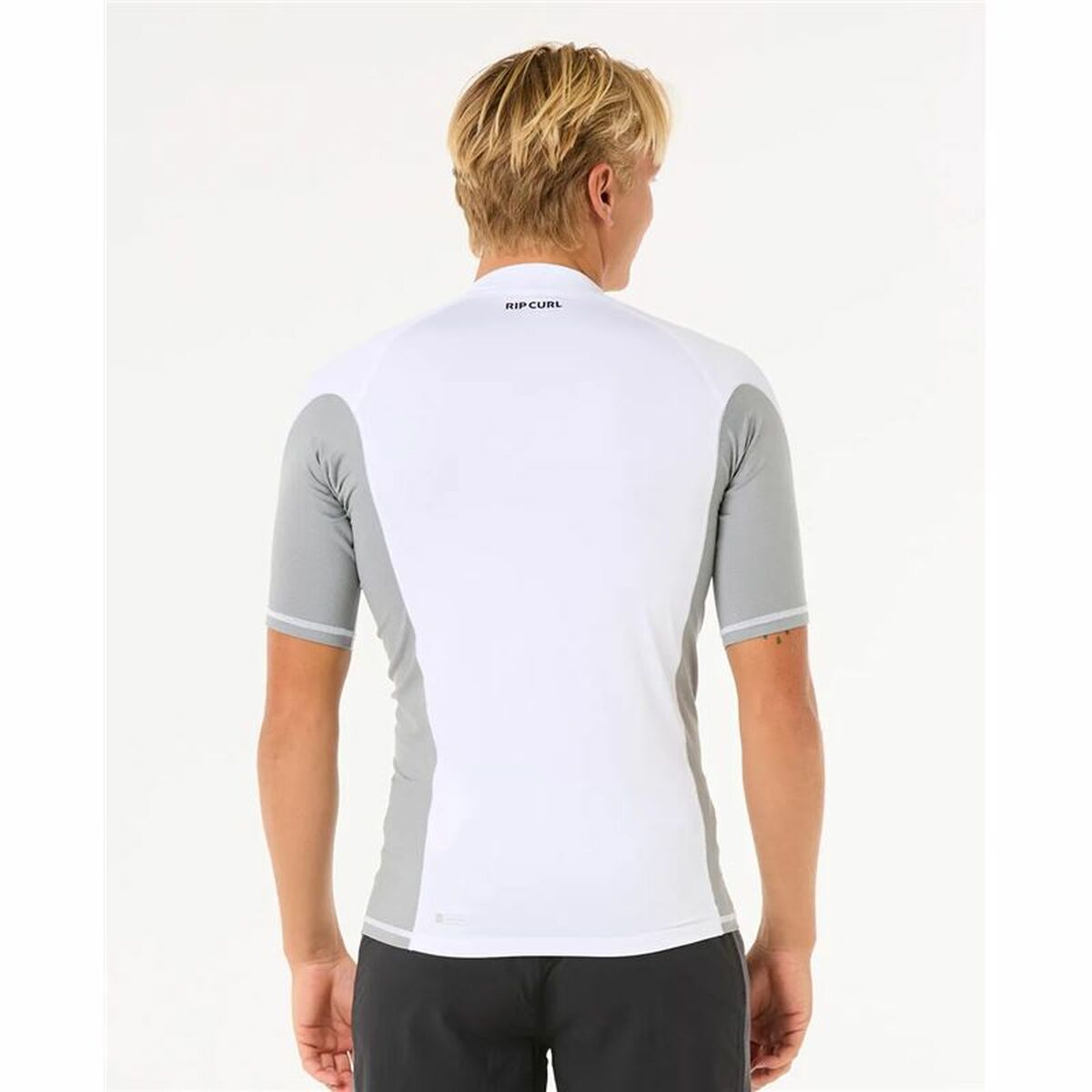 Μπλουζάκι για μπάνιο Rip Curl Waves Upf Perf S/S Λευκό
