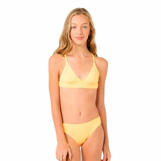 μπικίνι-εσώρουχο για κορίτσια Rip Curl Peachy Κίτρινο