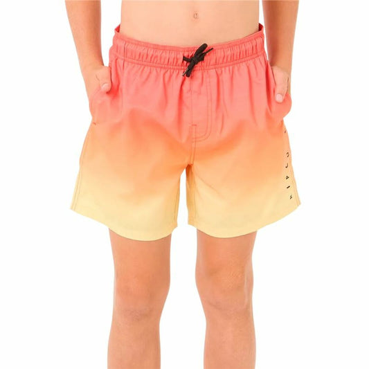 Παιδικά Μαγιό Rip Curl Fade Volley Κόκκινο Πολύχρωμο