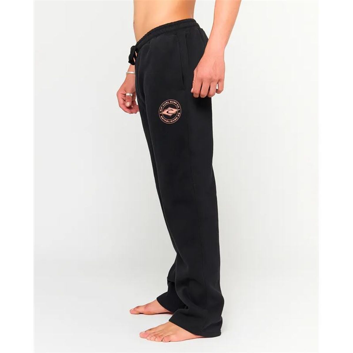 Μακρύ Αθλητικό Παντελόνι Rip Curl Stapler Trackpant Μαύρο Άντρες