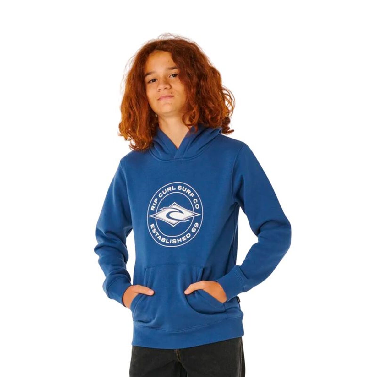 Παιδικό Φούτερ με Κουκούλα Rip Curl Stapler Hood Ναυτικό Μπλε