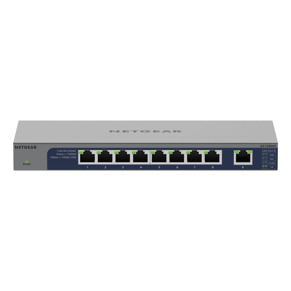 Διακόπτης Netgear GS108MX-100EUS