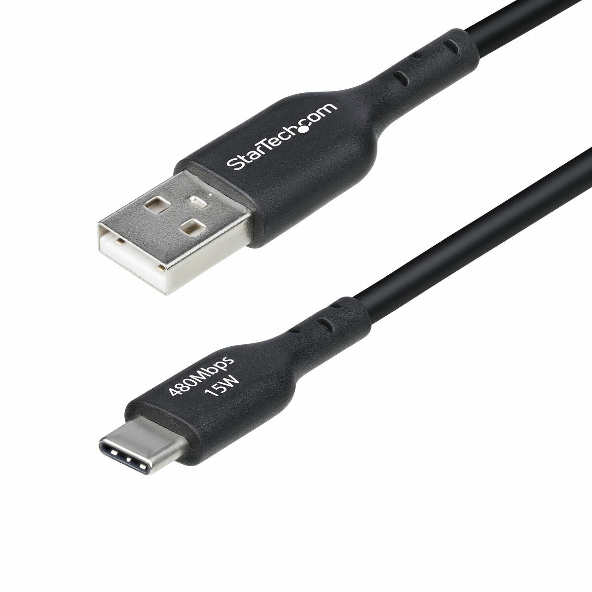 Καλώδιο USB Startech USB2AC2MNC Μαύρο 2 m