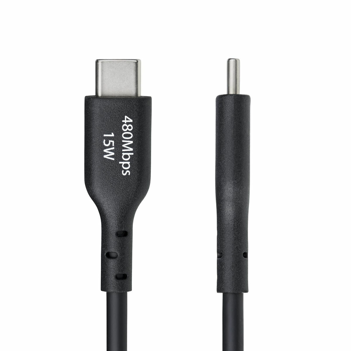 Καλώδιο USB Startech USB2AC2MNC Μαύρο 2 m