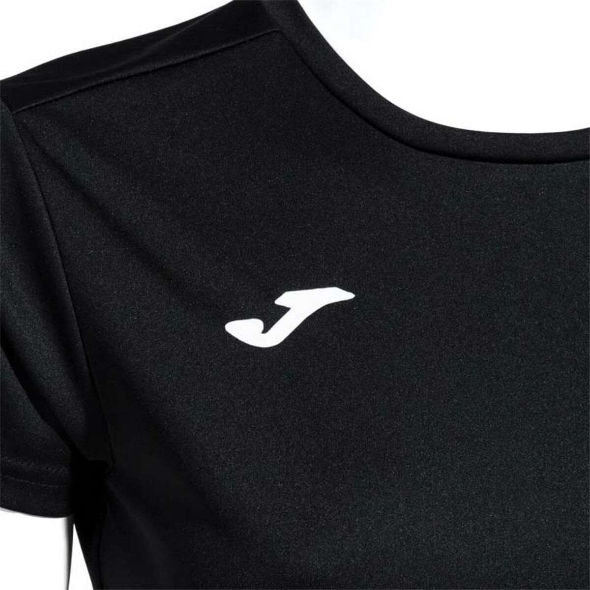 Παιδικό Μπλούζα με Κοντό Μανίκι Joma Sport Μαύρο