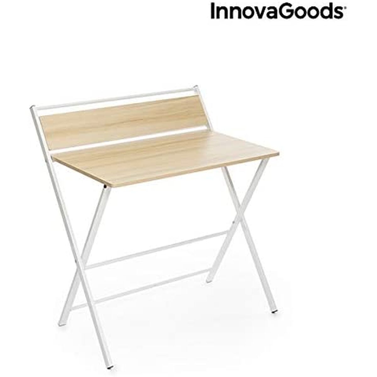 Πτυσσόμενο Γραφείο με Ράφι InnovaGoods V0103260 Ξύλο (Ανακαινισμένα C)