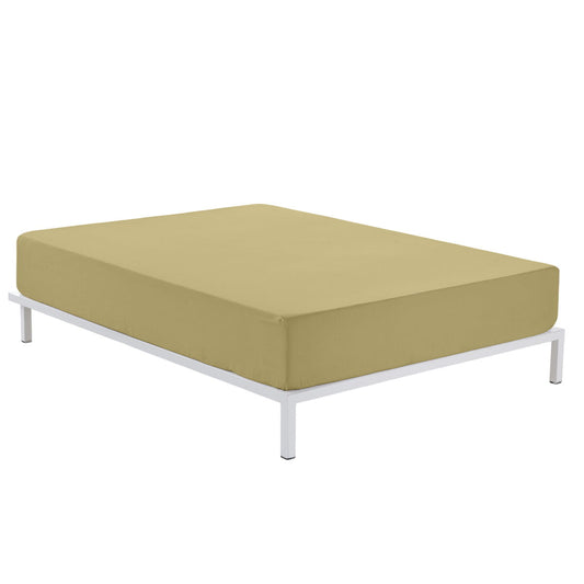 Τοποθετημένο φύλλο Alexandra House Living Άμμο 150 x 200 x 30 cm