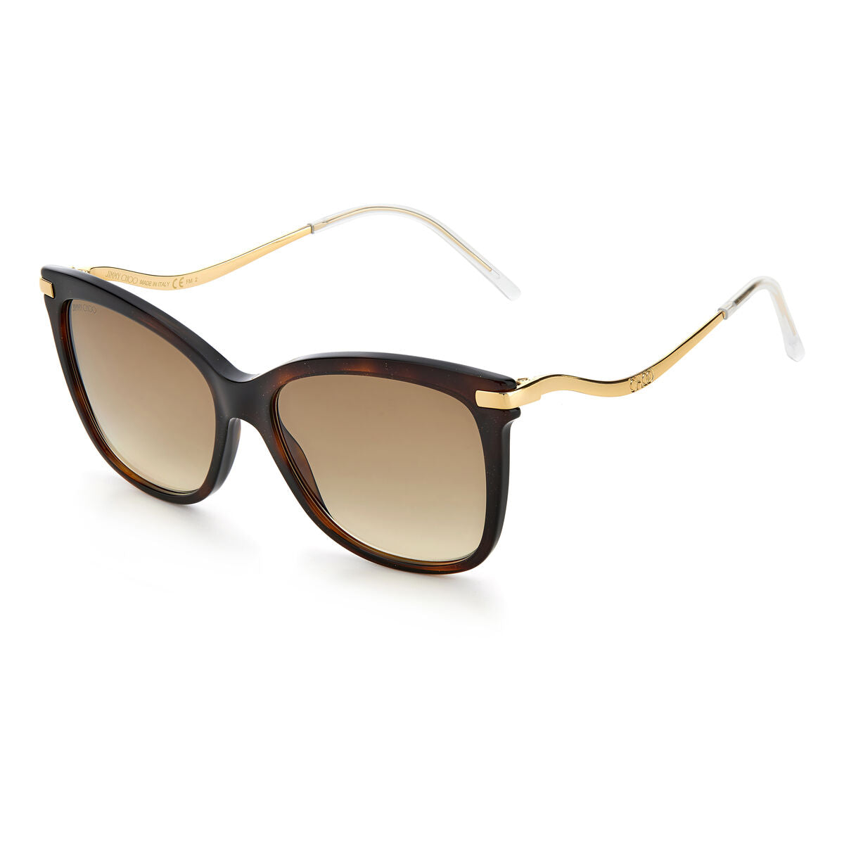 Γυναικεία Γυαλιά Ηλίου Jimmy Choo STEFF/SO Μαύρο Χρυσό Ø 55 mm