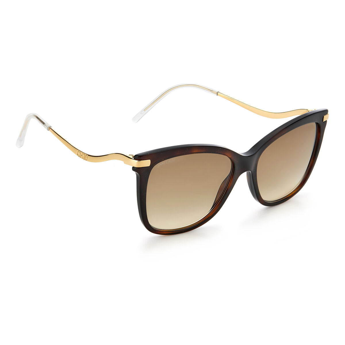 Γυναικεία Γυαλιά Ηλίου Jimmy Choo STEFF/SO Μαύρο Χρυσό Ø 55 mm