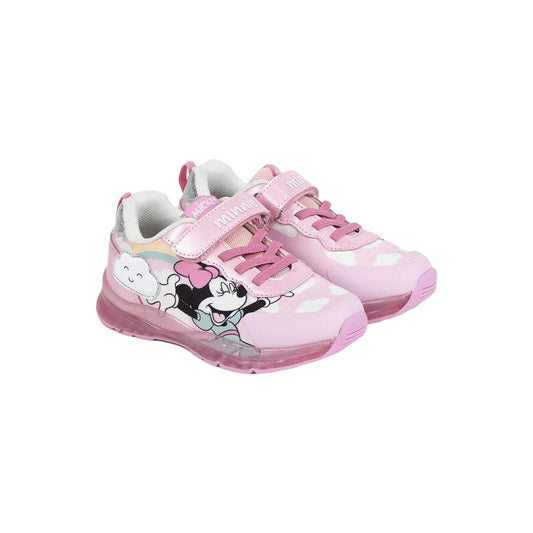 Αθλητικα παπουτσια με LED Minnie Mouse Ροζ