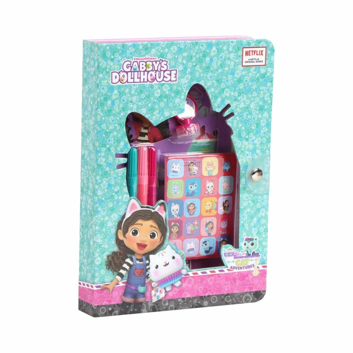 Σετ Χαρτικών Gabby's Dollhouse Πολύχρωμο 8 Τεμάχια
