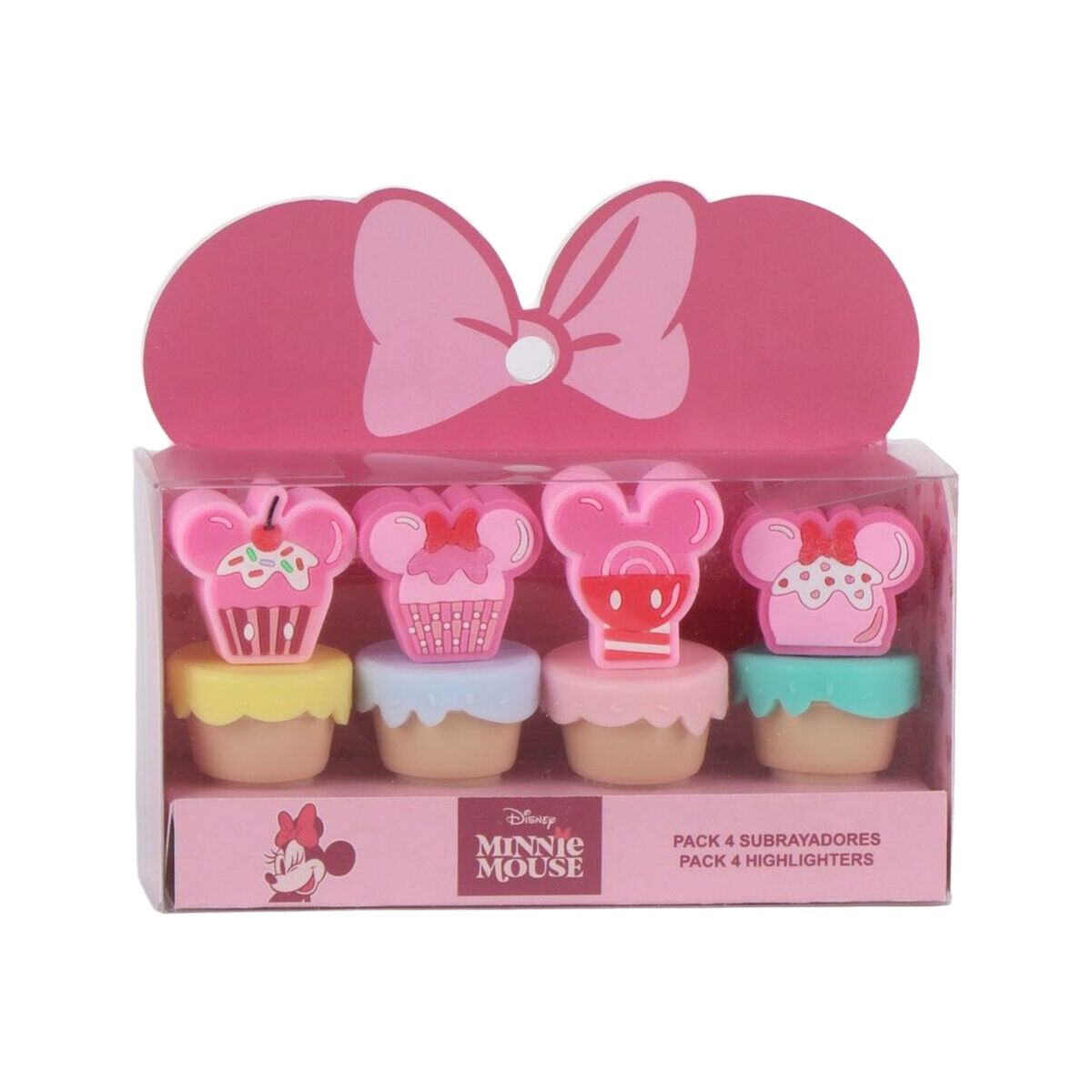 Μαρκαδόρος υπογράμμισης Minnie Mouse Ροζ 5 Τεμάχια