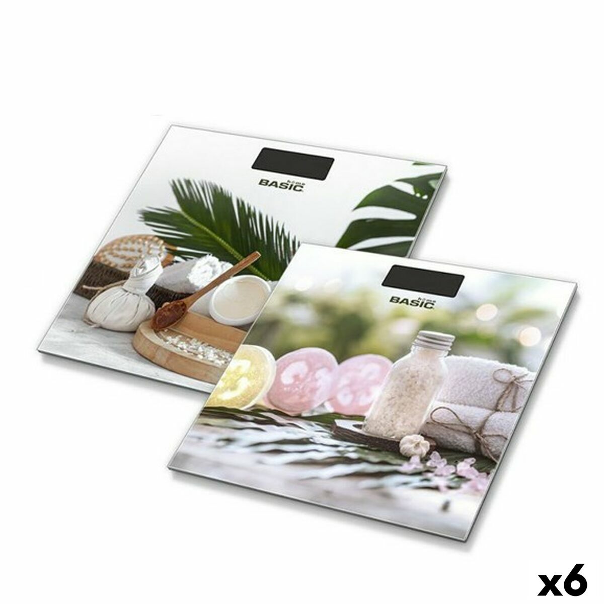 Ψηφιακή Ζυγαριά Μπάνιου Basic Home (x6)