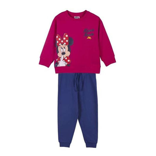 Παιδική Αθλητική Φόρμα Minnie Mouse Φούξια 8 Ετών