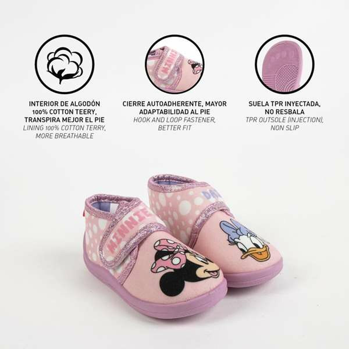 παντόφλες για το σπίτι Minnie Mouse Ροζ 25