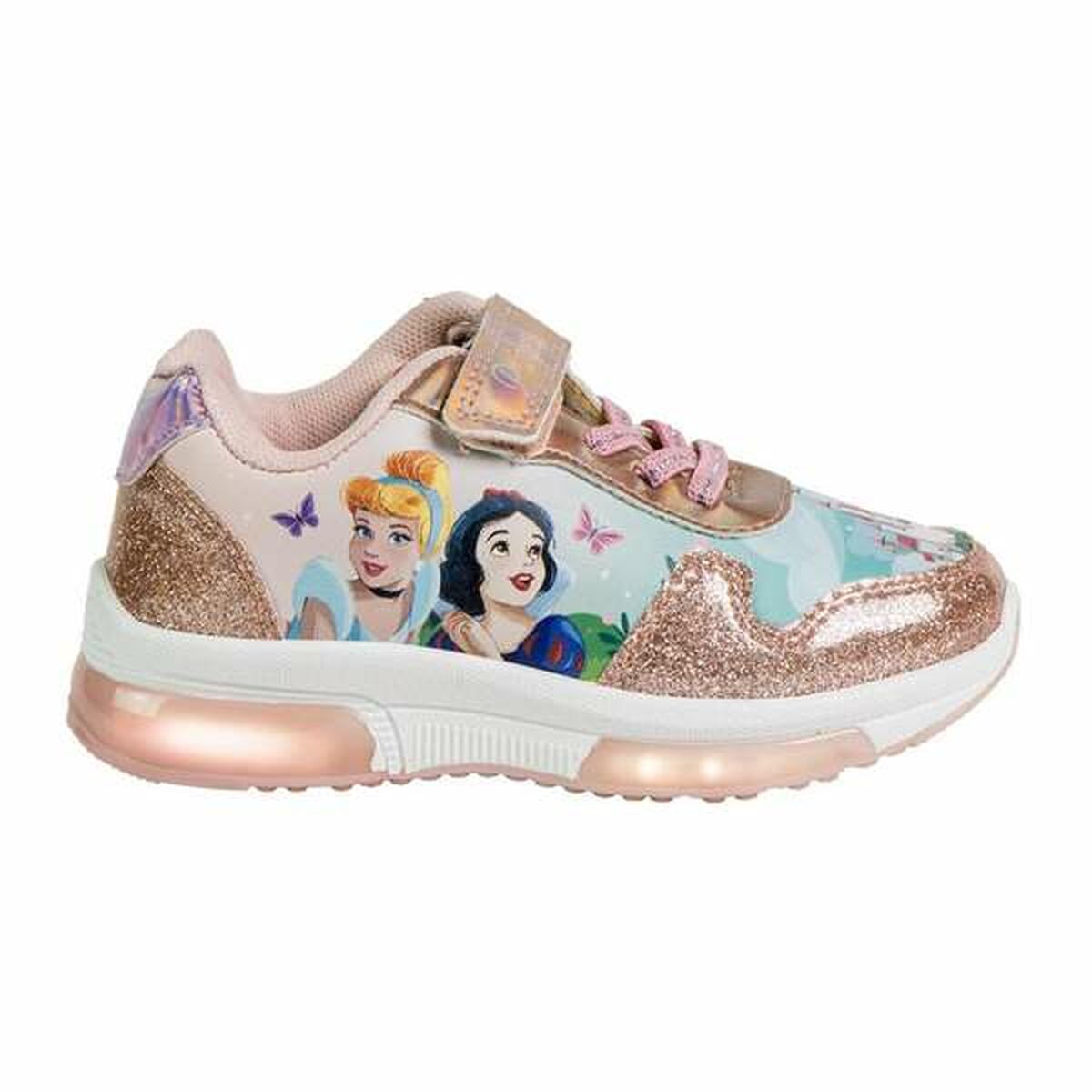 Παιδικά Aθλητικά Παπούτσια Disney Princess Ροζ